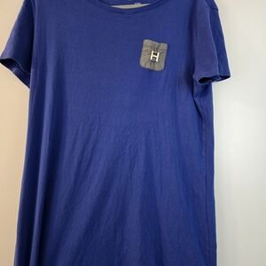Tommy Hilfigure Blue Crewneck Dress with Pocket Size XL